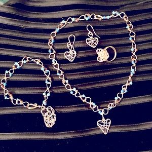 Beautiful set of jewelry